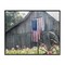 Stupell Industries USA Wagon Wheel Barn Framed Giclee, design by Kim Allen